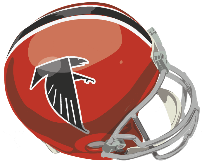 Atlanta Falcons 1970-1977 Helmet Logo fabric transfer